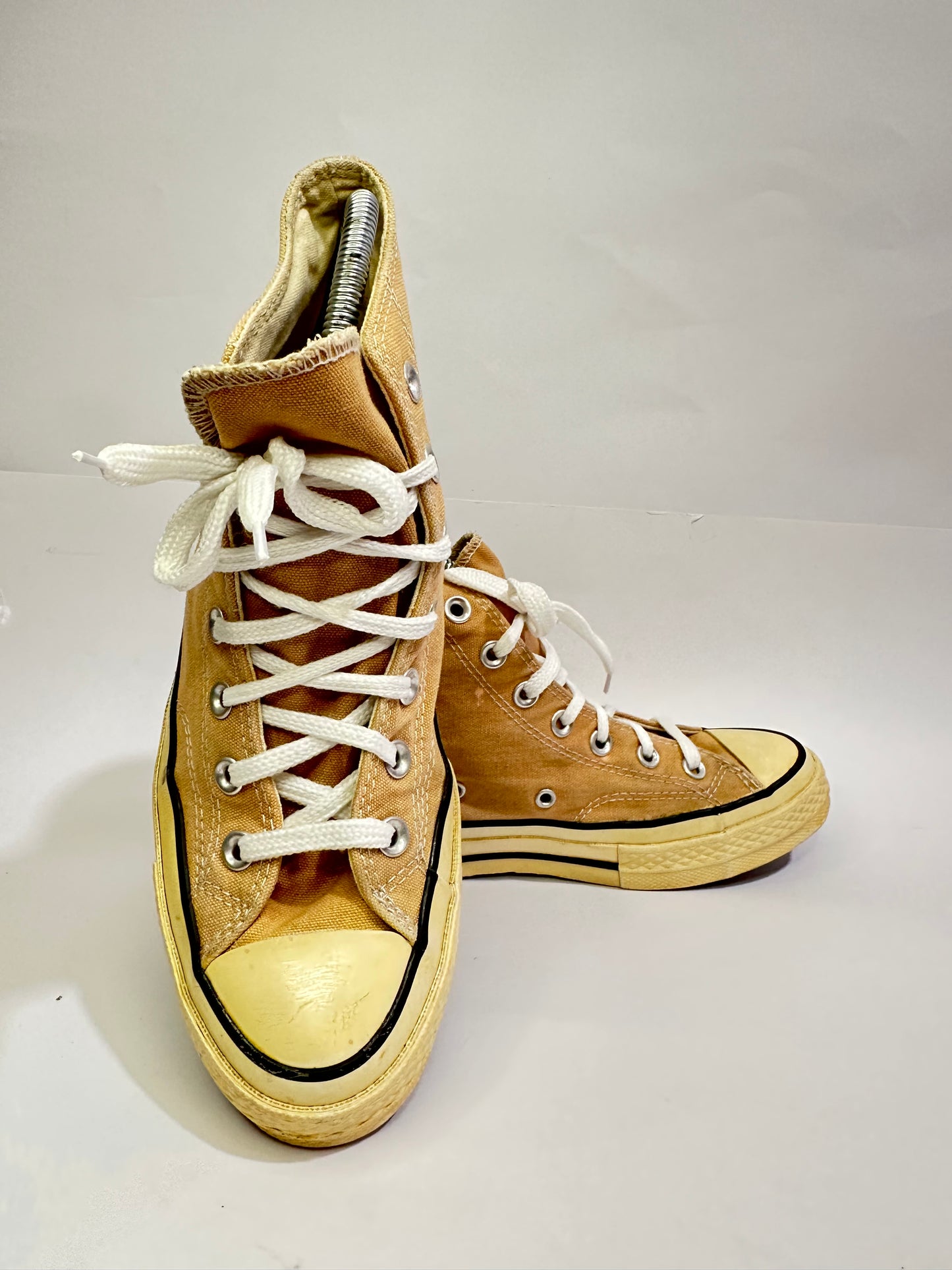 Converse Peach High-Top Sneakers