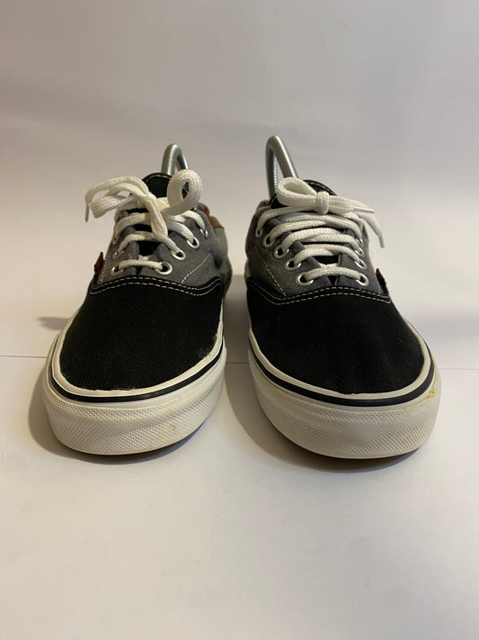 Vans Black and Grey Low-Top Sneakers