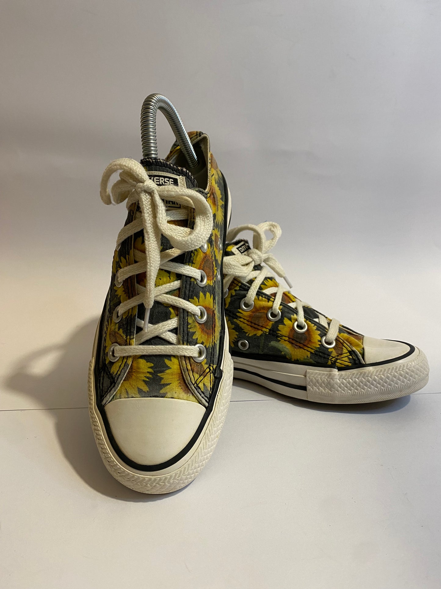 Converse Olive Yellow Low-Top Sneakers