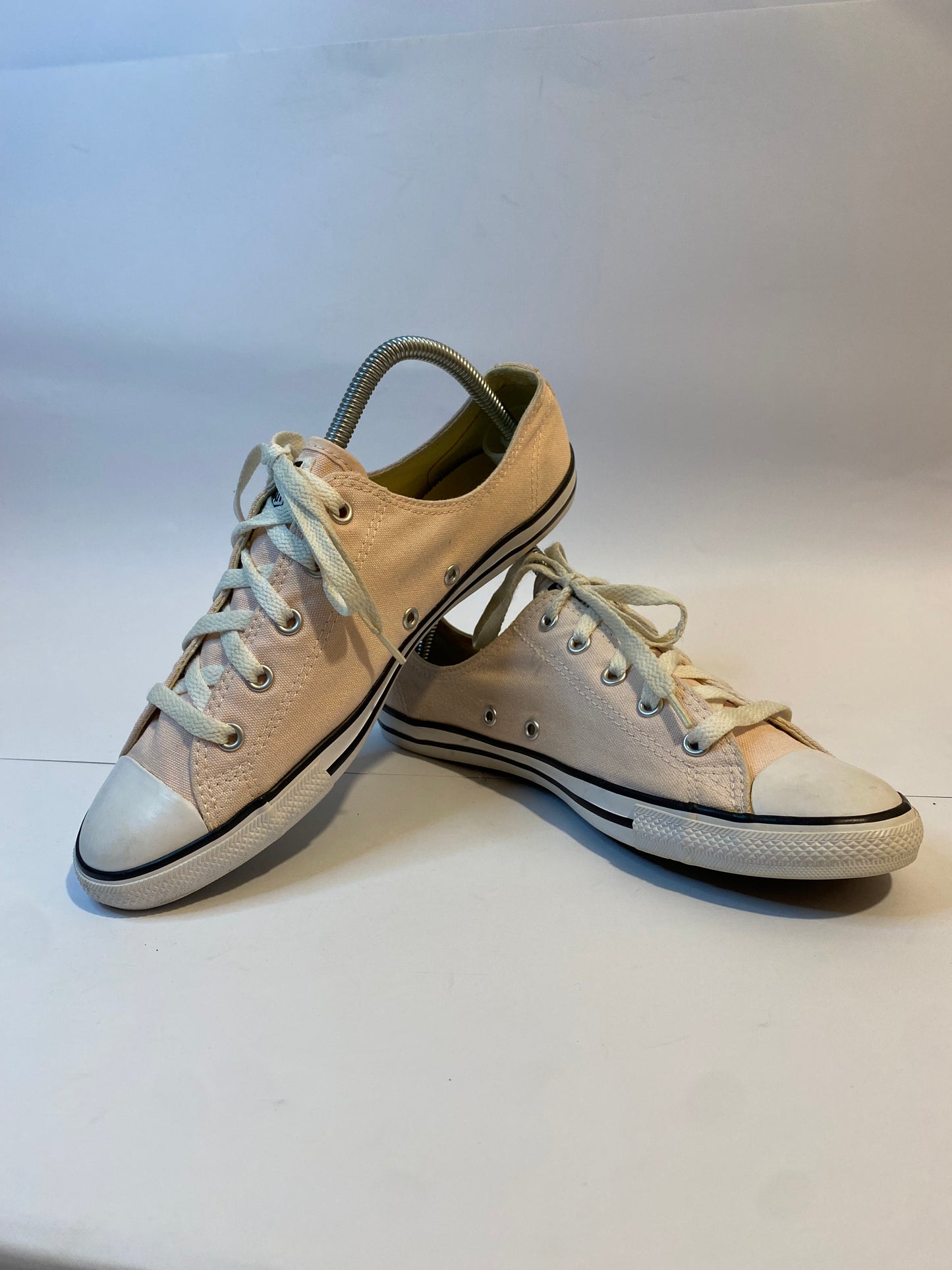 Converse Brown Beige Low-Top Sneakers