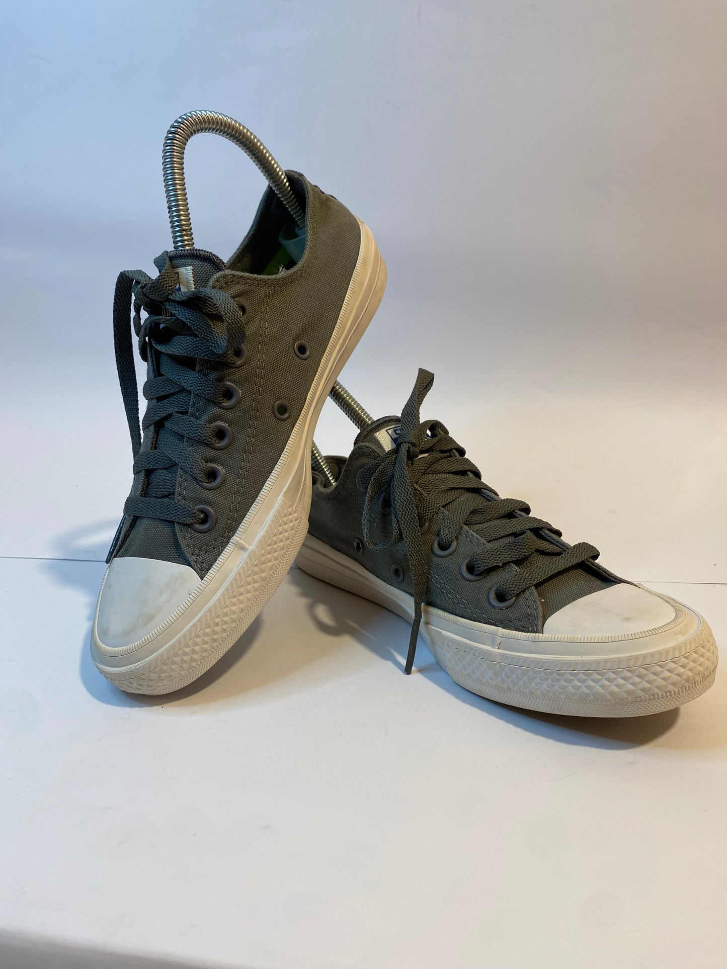 Converse Green Low-Top Sneakers