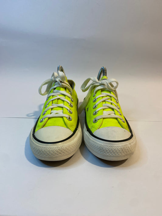 Converse Pearl Lemon Yellow Low-Top Sneakers