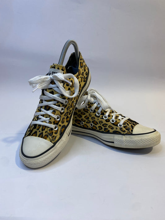 Converse Pearl Grey Print Low-Top Sneakers