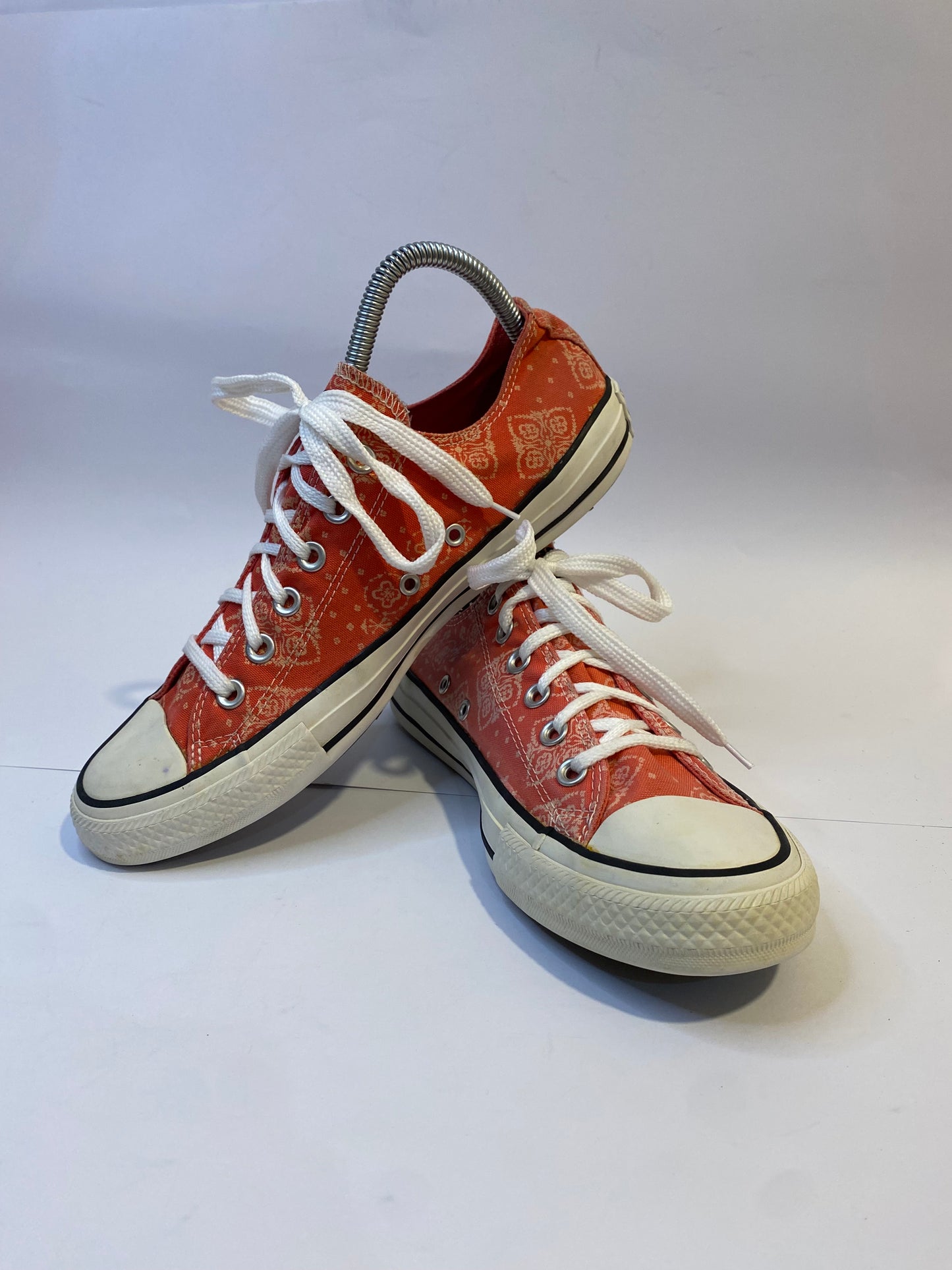 Converse Red Violet Low-Top Sneakers