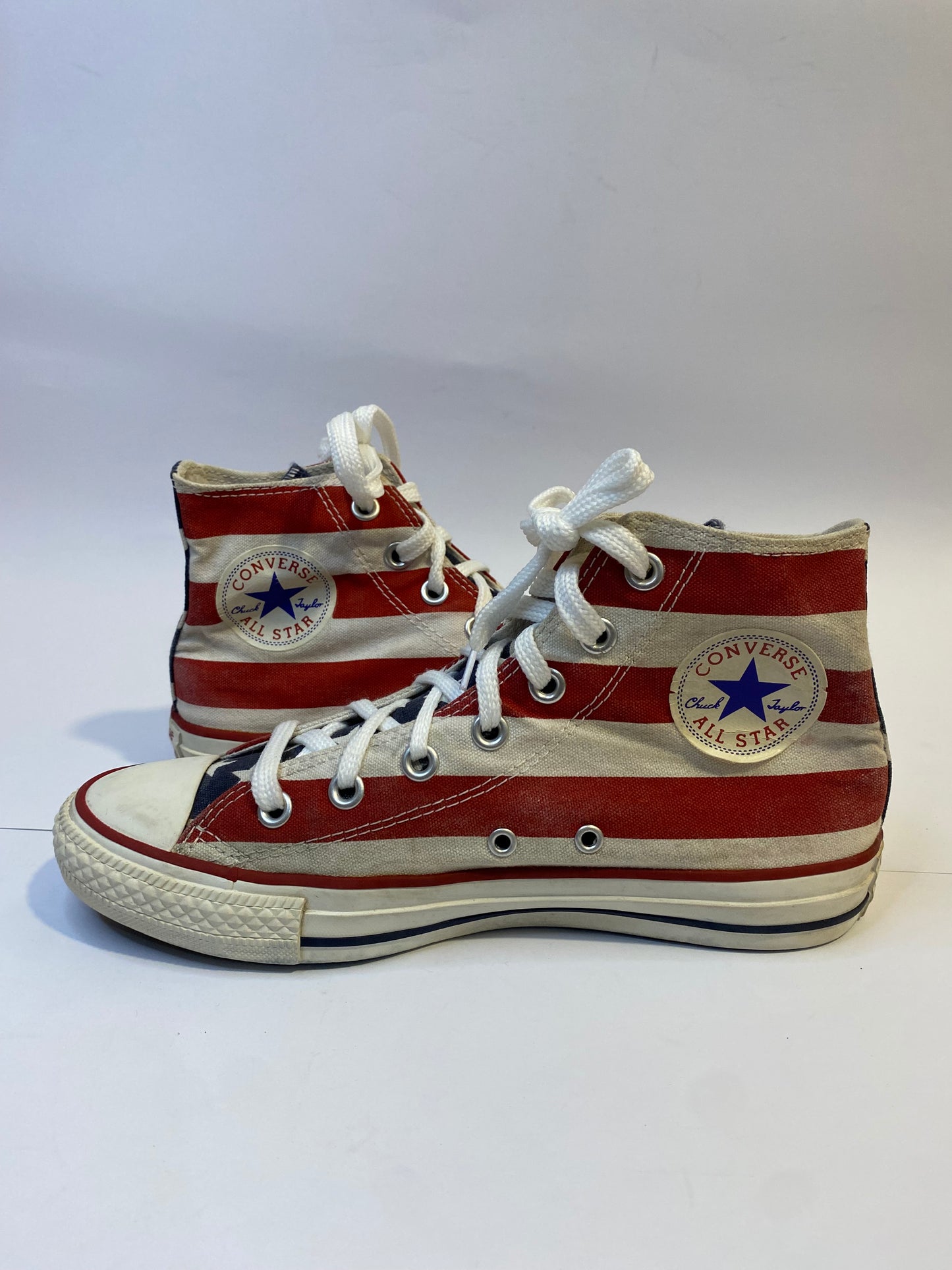 Converse Red Violet High-Top Sneakers