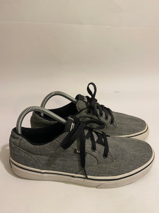 Vans Grey Low-Top Sneakers