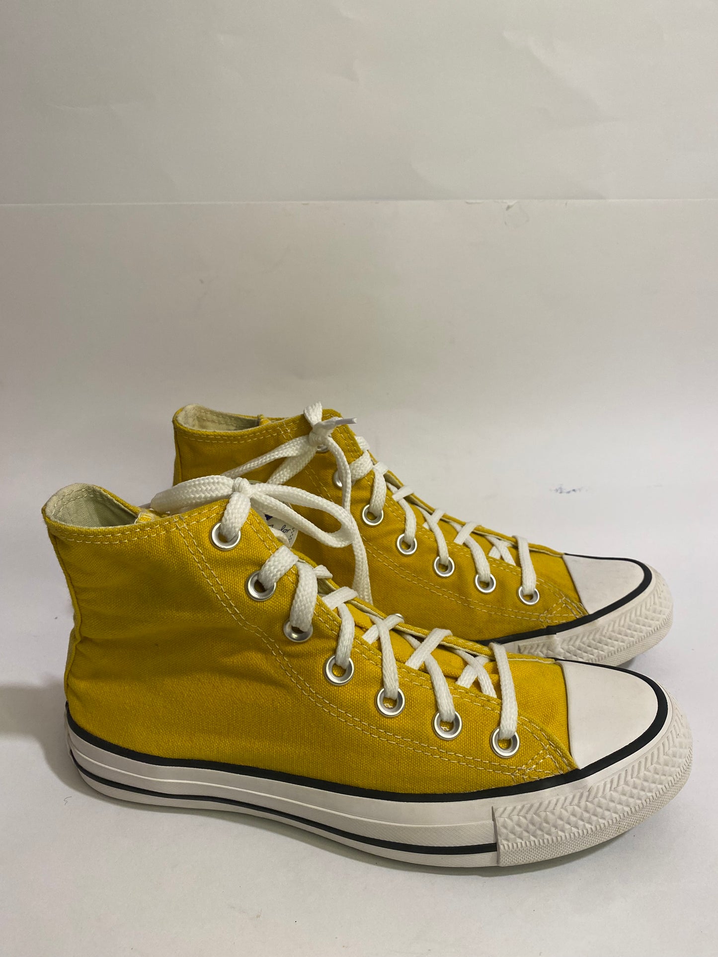 Converse Mustard Yellow High-Top Sneakers