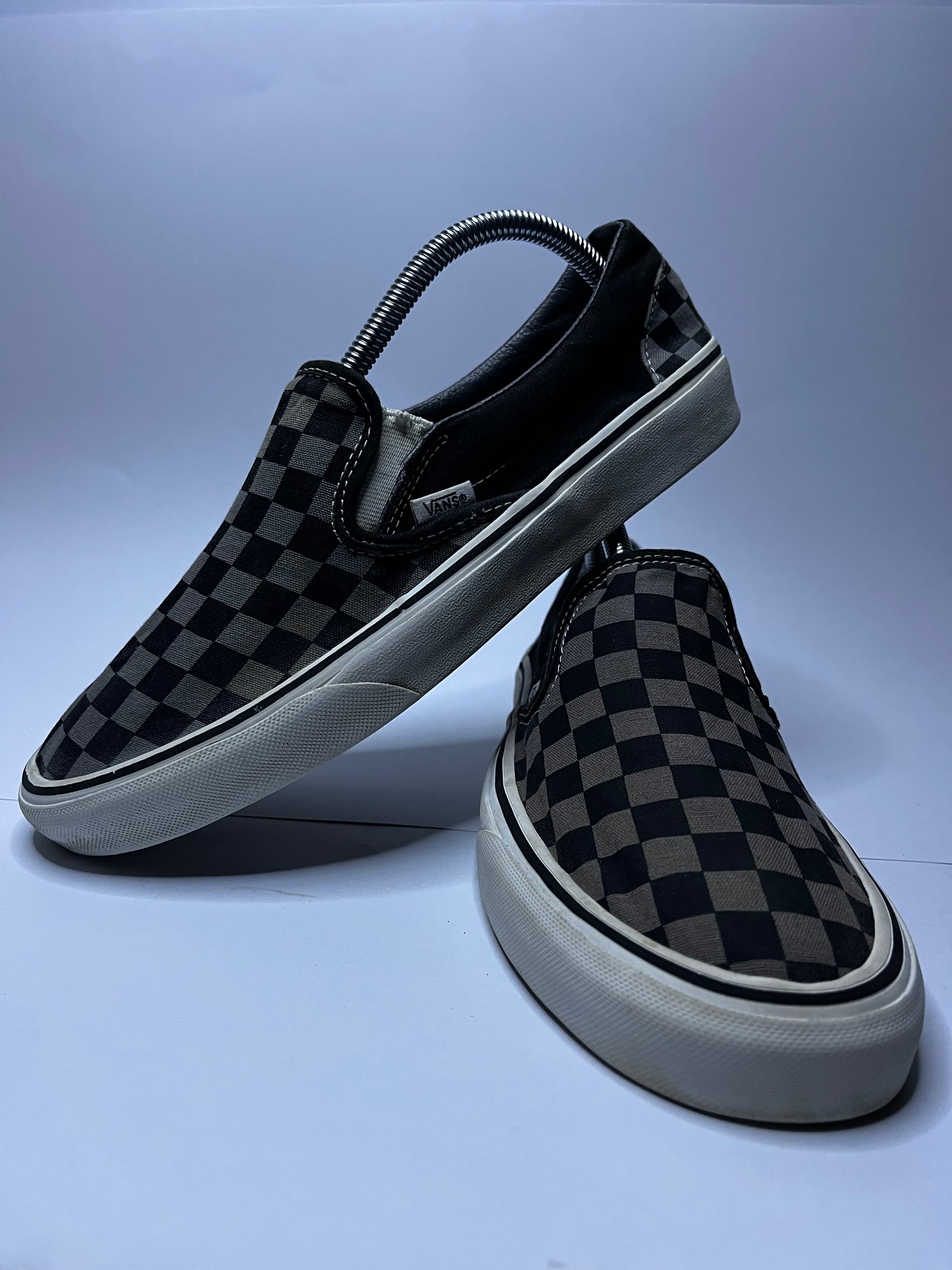 Vans Slip-On – Mustard Black Check-board