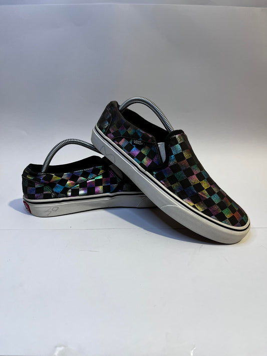Vans Multicoloured Check-board Low-Top Sneakers