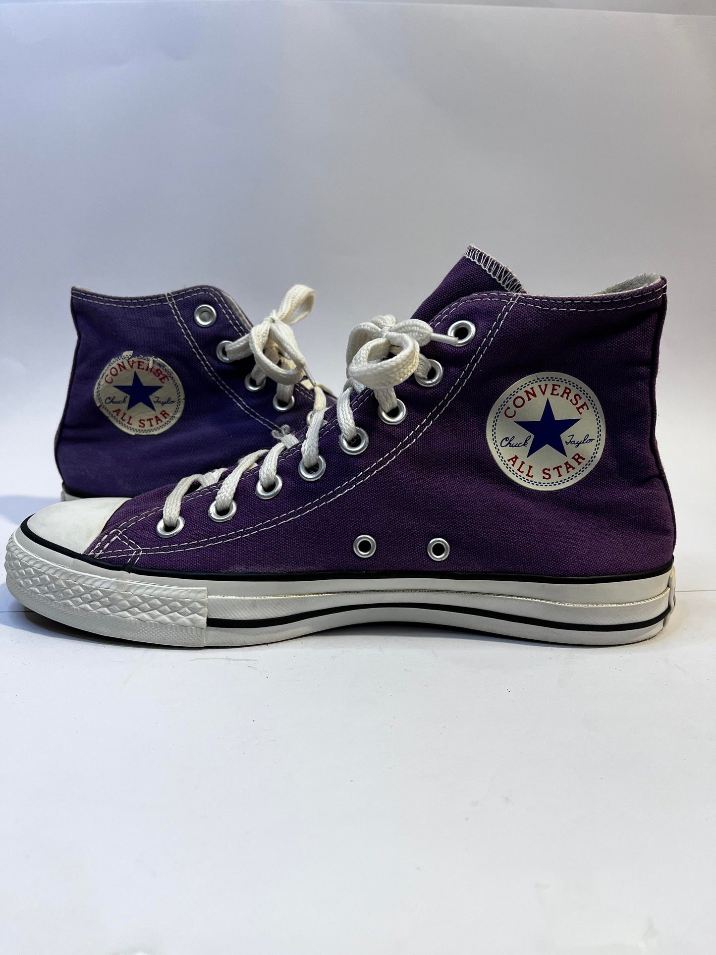 Converse Purple High-Top Sneakers