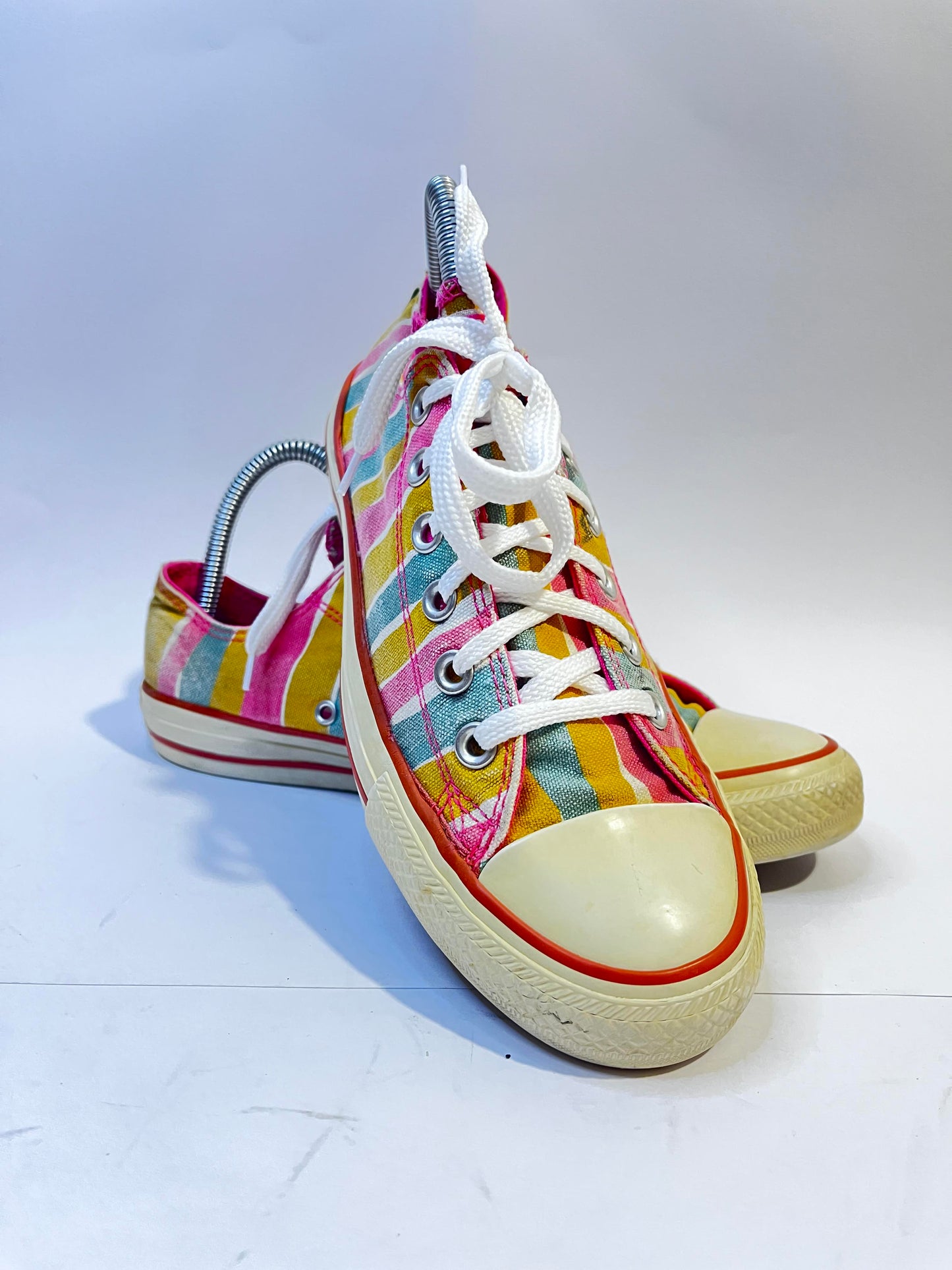 Converse Light Pink Low-Top Sneakers