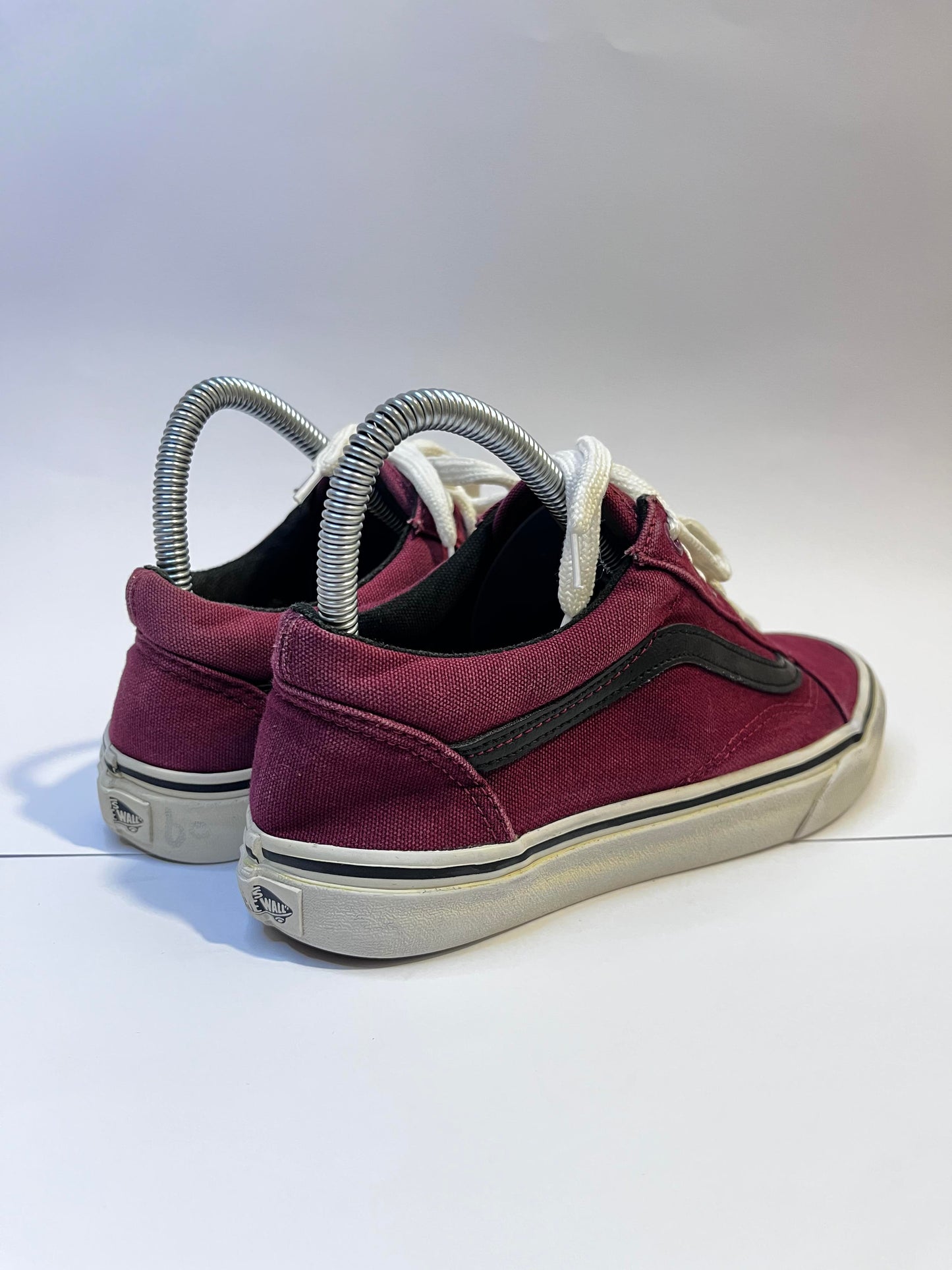 Vans Red Low-Top Sneakers