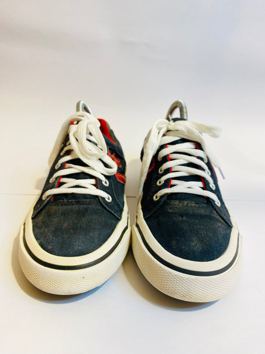 Vans Gunmetal Low-Top Sneakers