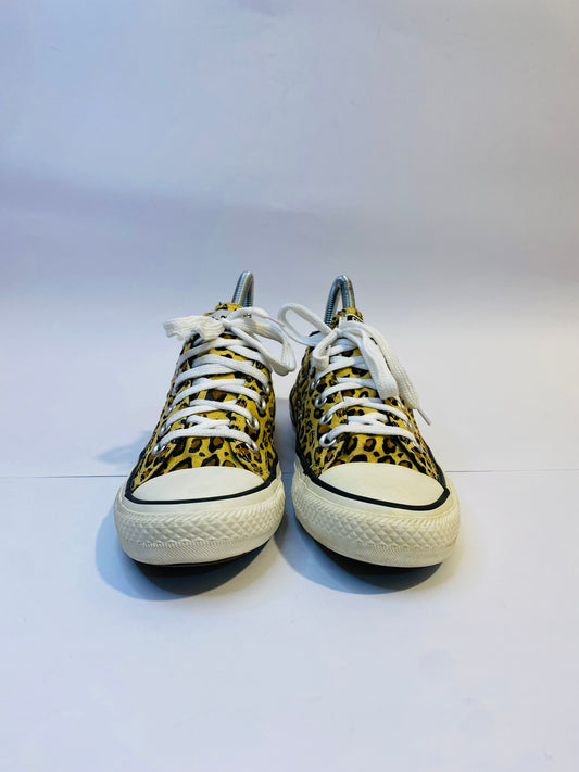 Converse Olive Grey Low-Top Sneakers