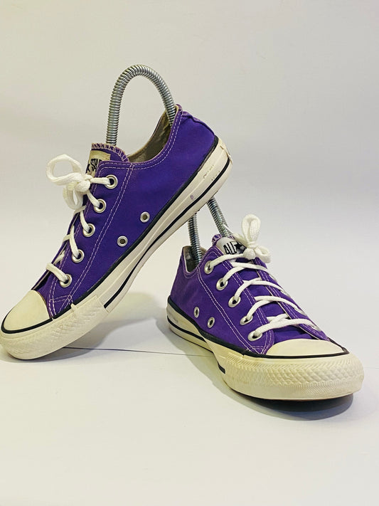 Converse Blue Violet Low-Top Sneakers