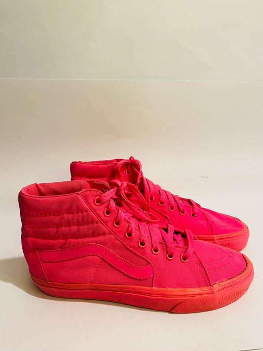 Vans Red High-Top Sneakers