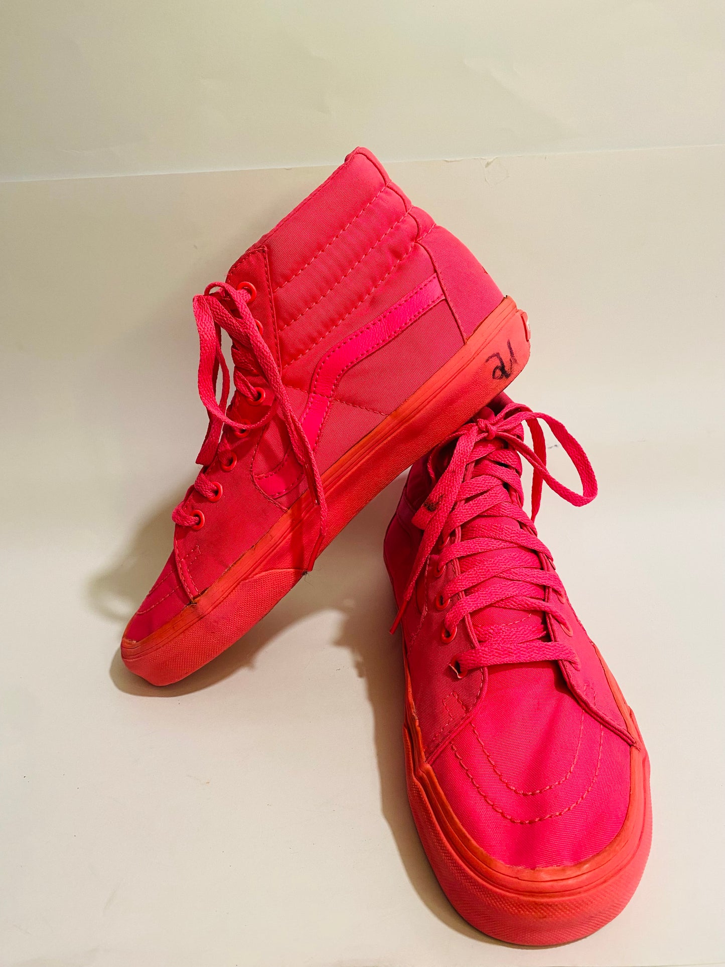 Vans Red High-Top Sneakers