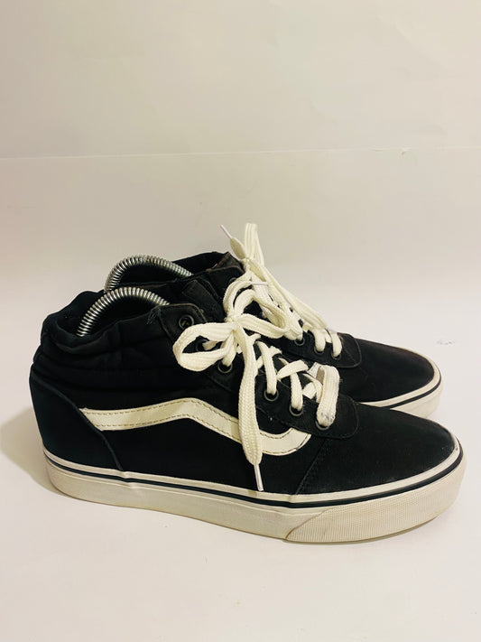 Vans Black High -Top Sneakers