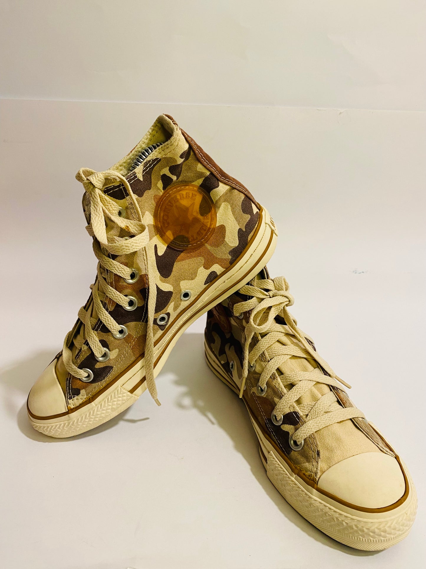 Converse Army Print High-Top Sneakers