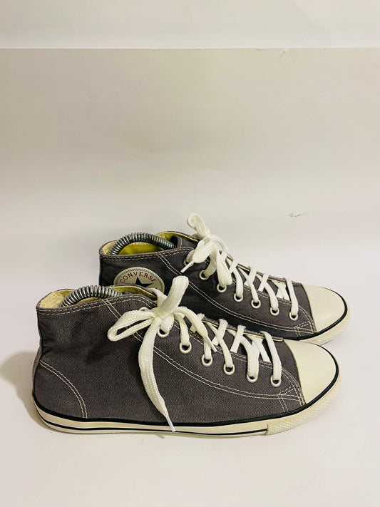 Converse Light Grey High-Top Sneakers