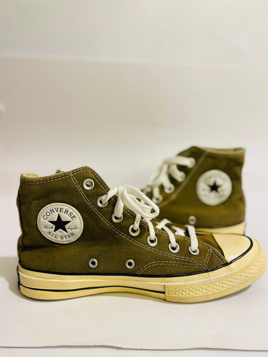 Converse Brown High-Top Sneakers
