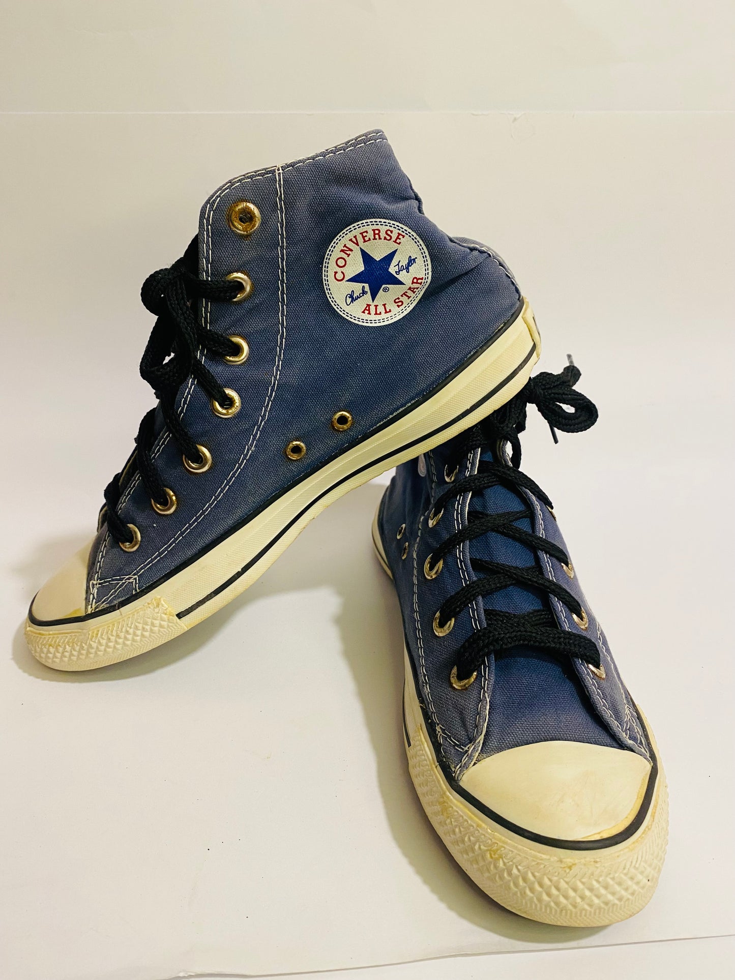 Converse Blue High-Top Sneakers