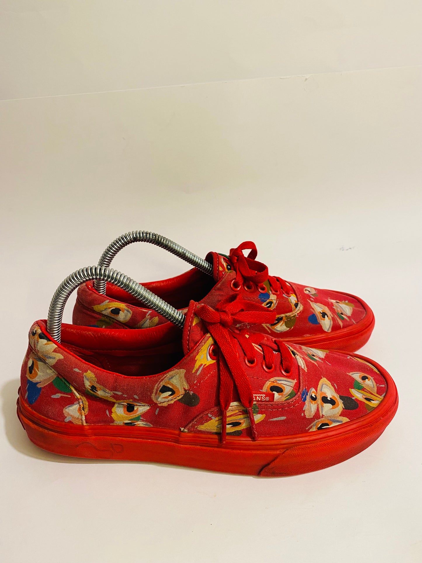 Vans Red Low-Top Sneakers