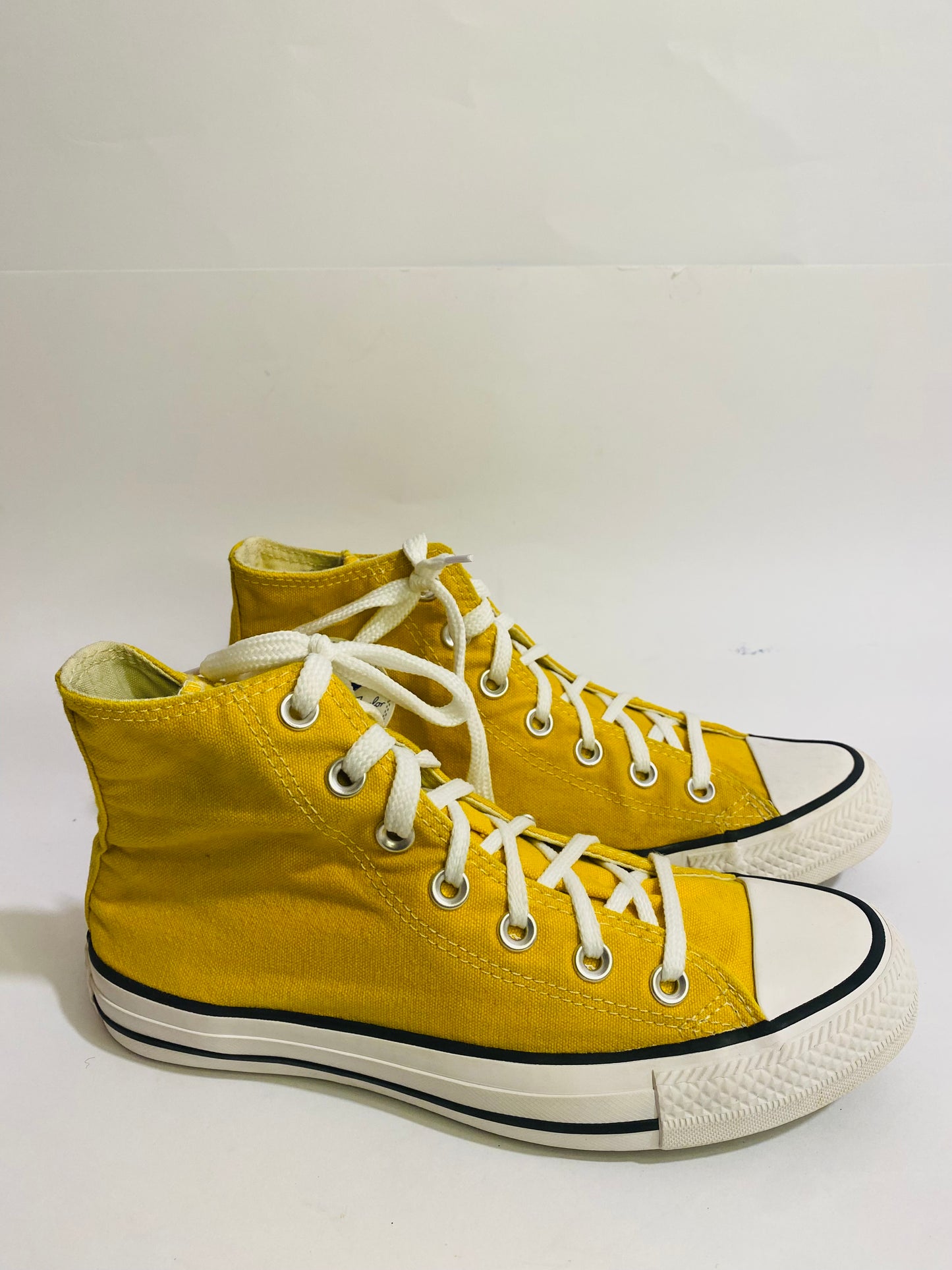 Converse Yellow High-Top Sneakers