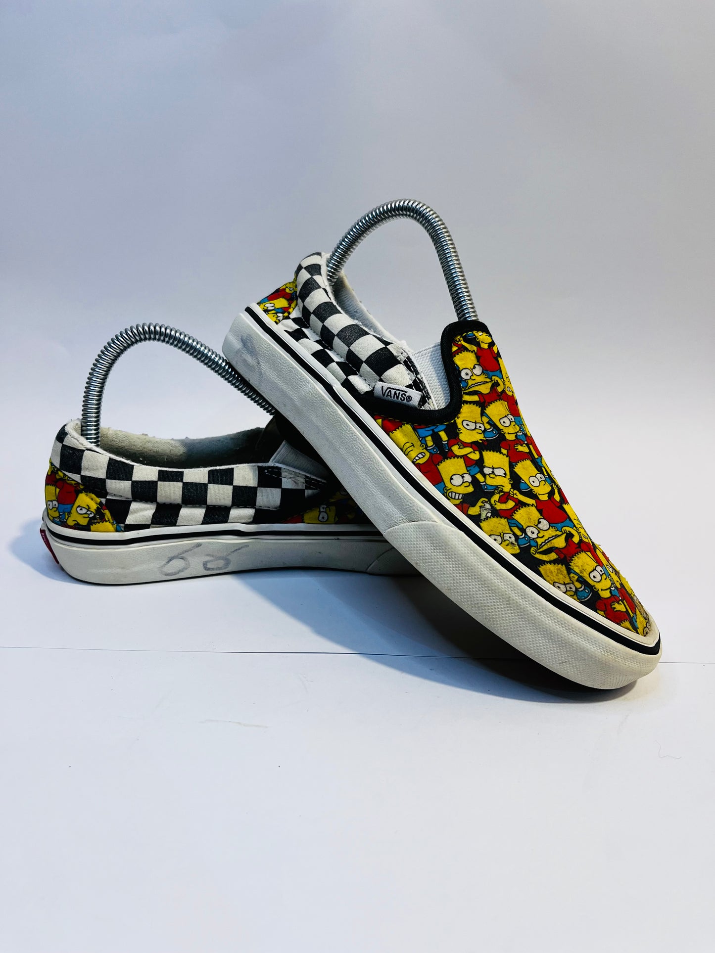 Vans Slip-On – Ruby Red with Ionic Designing