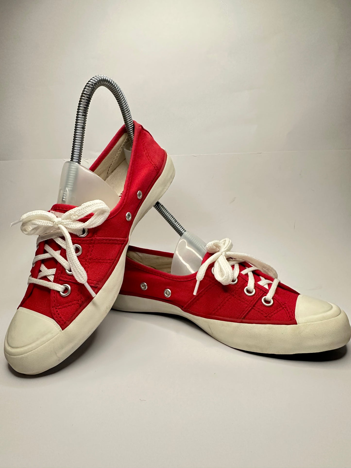 Converse Red Low-Top Sneakers