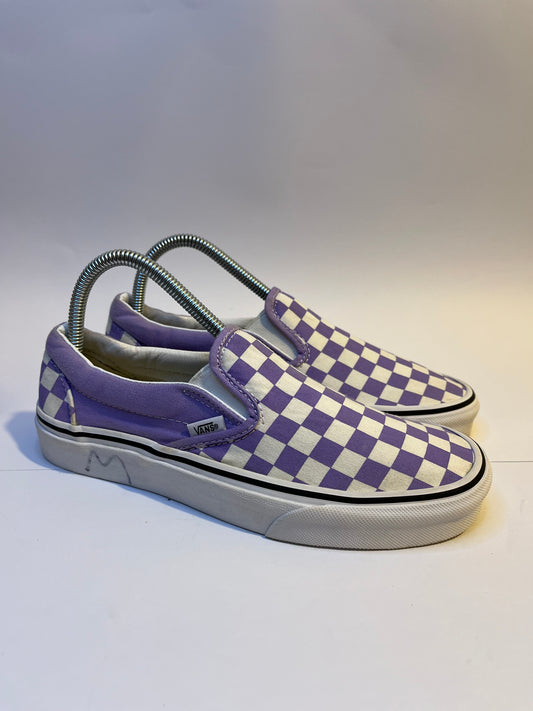 Vans Slip-On – Check-board Pearl Violet