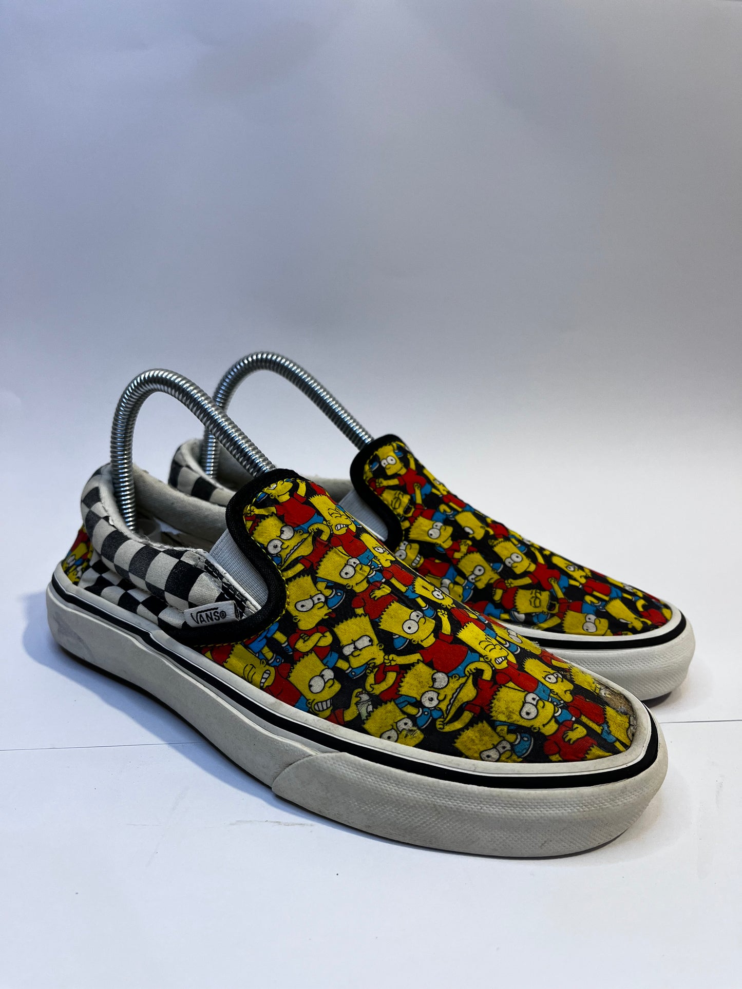 Vans Slip-On – Ruby Red with Ionic Designing