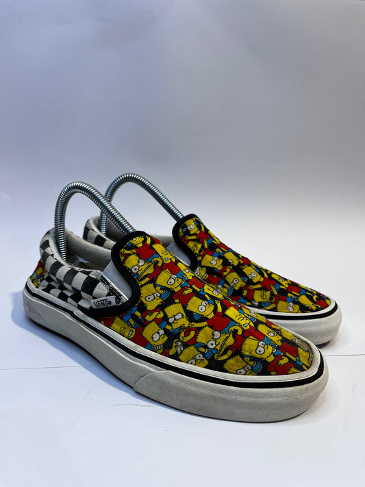 Vans Slip-On – Ruby Red with Ionic Designing