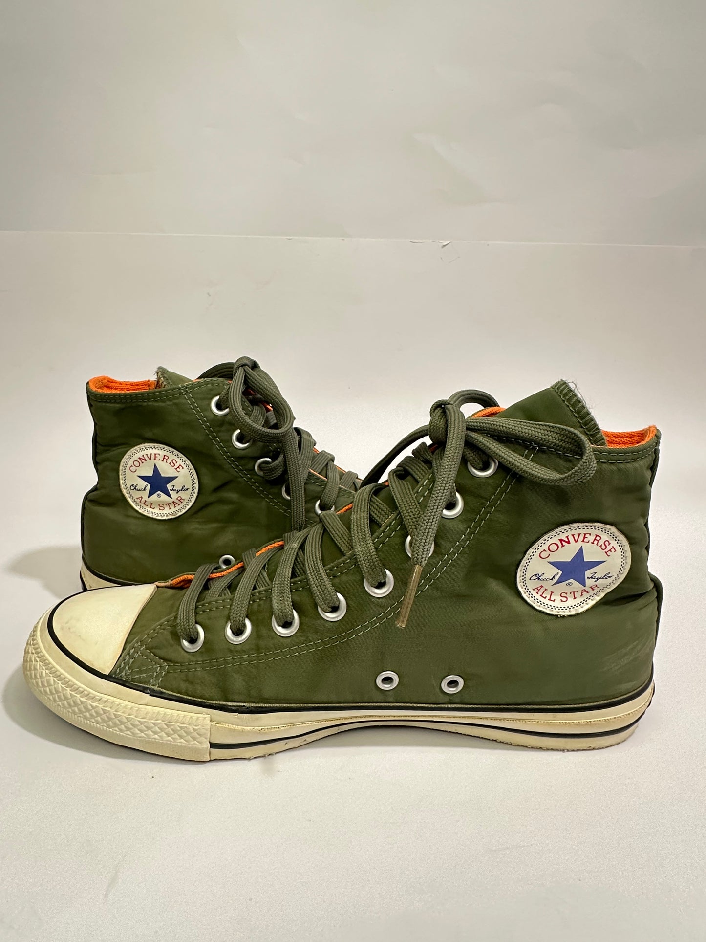 Converse Green High-Top Sneakers