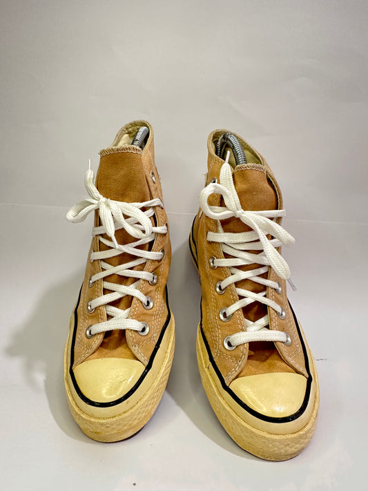 Converse Peach High-Top Sneakers