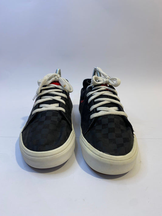 Vans Black Checkerboard Low-Top Sneakers