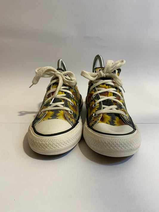 Converse Olive Yellow Low-Top Sneakers