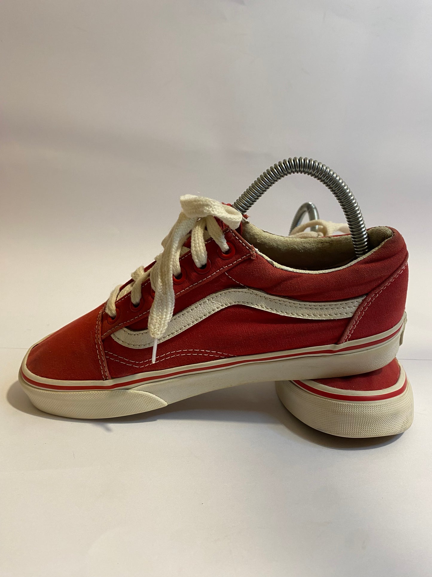 Vans Red Violet Low-Top Sneakers