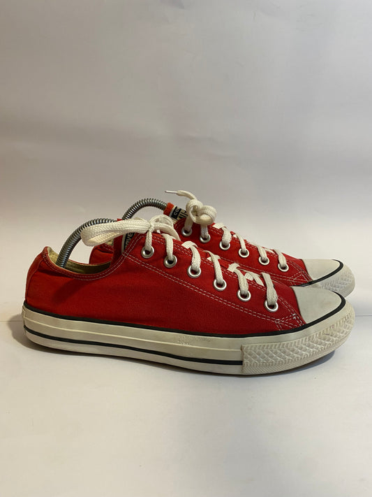 Converse Red Low-Top Sneakers