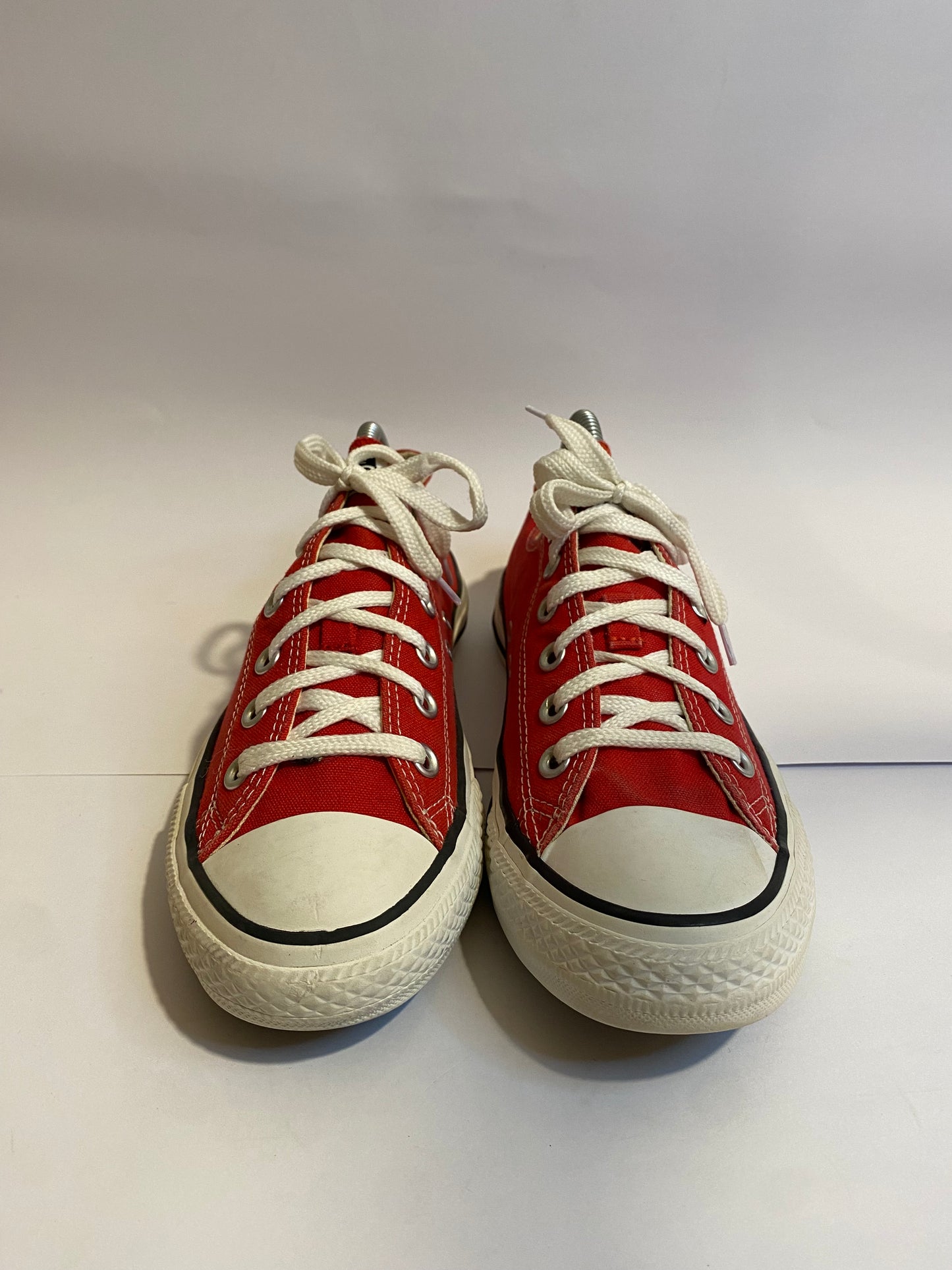 Converse Red Low-Top Sneakers