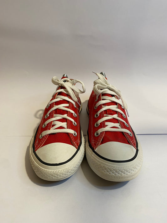 Converse Red Low-Top Sneakers
