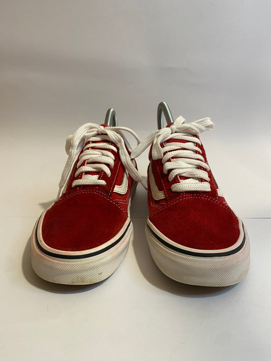 Vans Ruby Red Low-Top Sneakers
