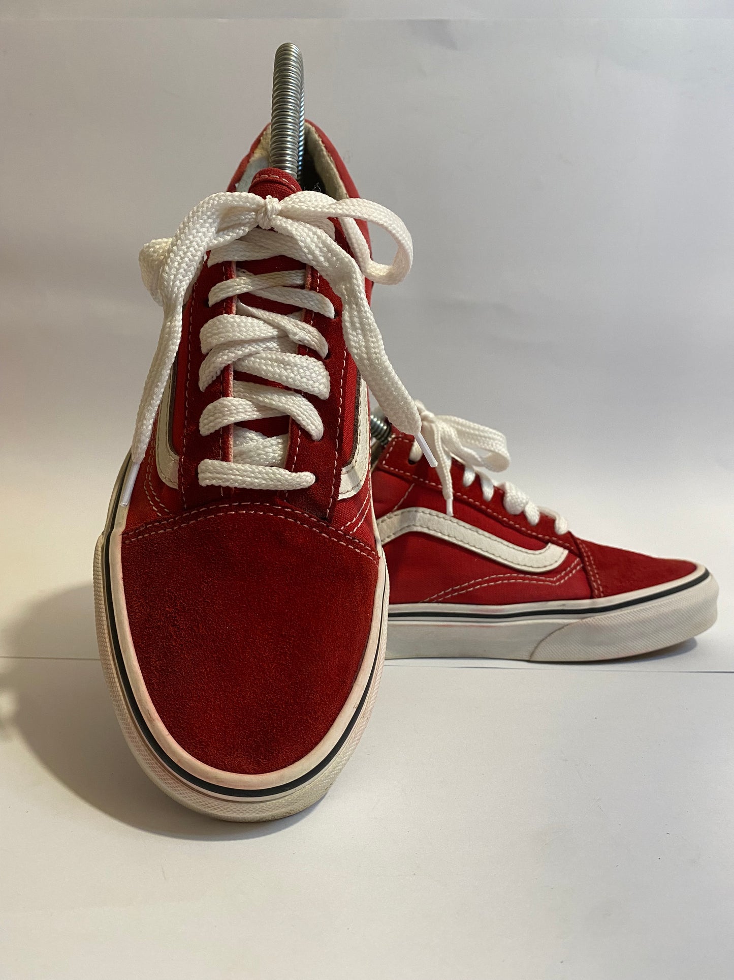 Vans Ruby Red Low-Top Sneakers