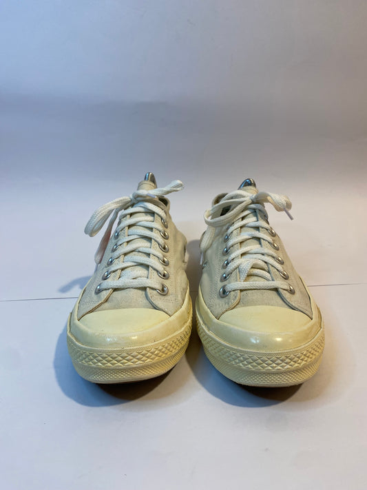 Converse Off-White with Light Rubber Sole Low-Top Sneakers