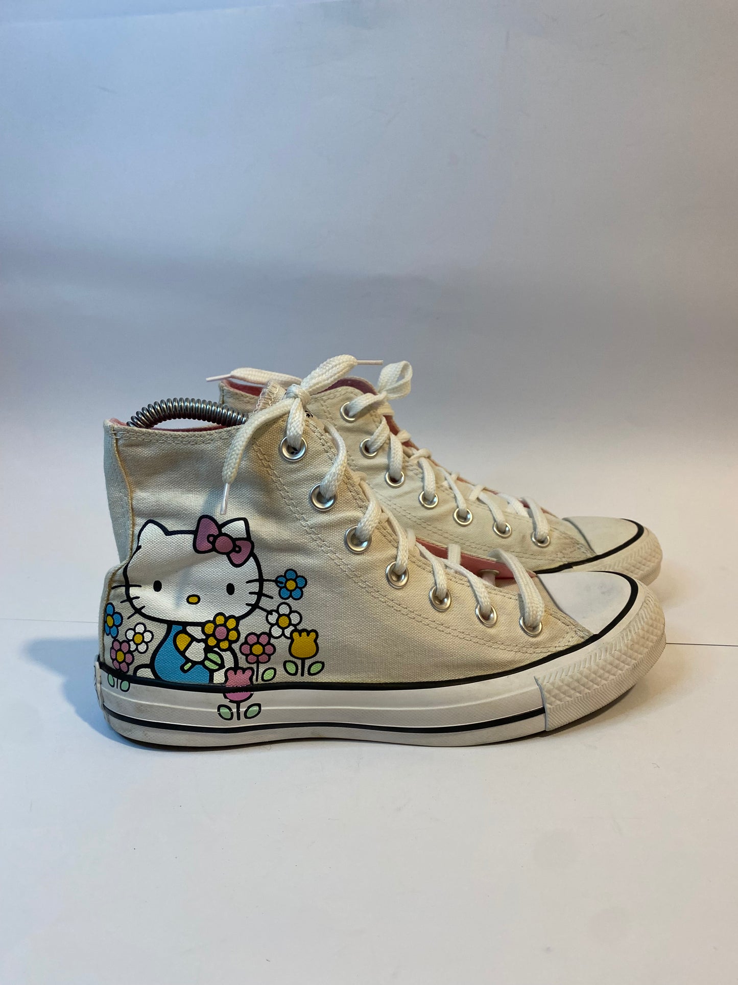 Converse White High-Top Sneakers