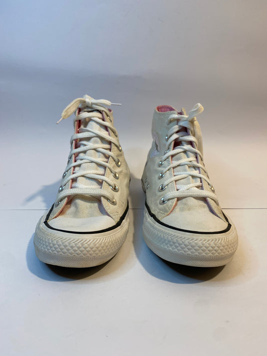 Converse White High-Top Sneakers