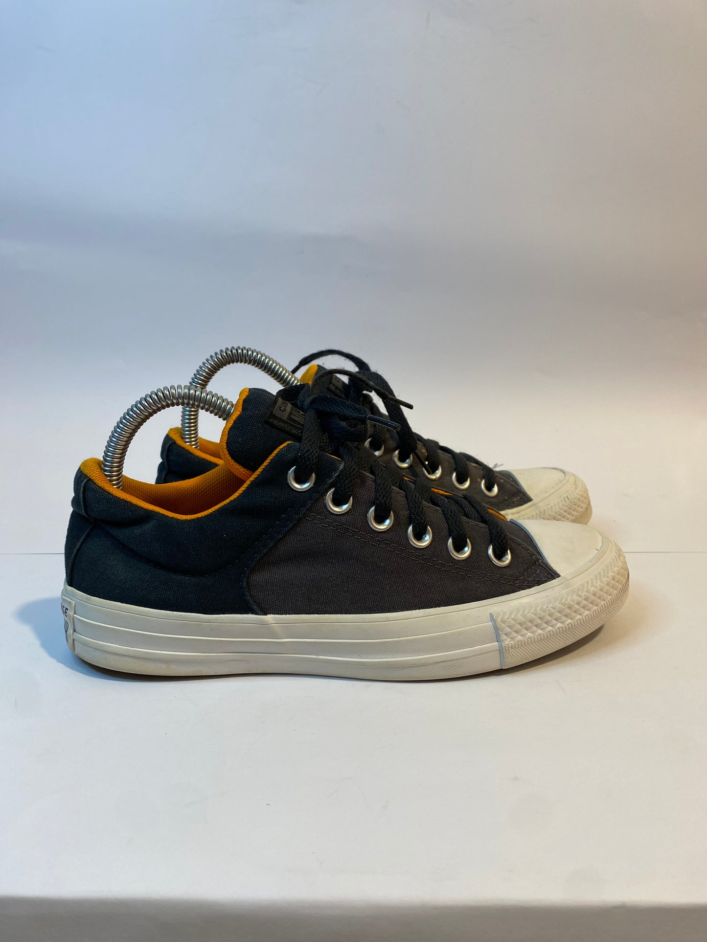 Converse Grey Brown Low-Top Sneakers