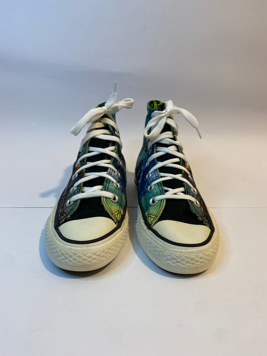 Converse Silver High-Top Sneakers