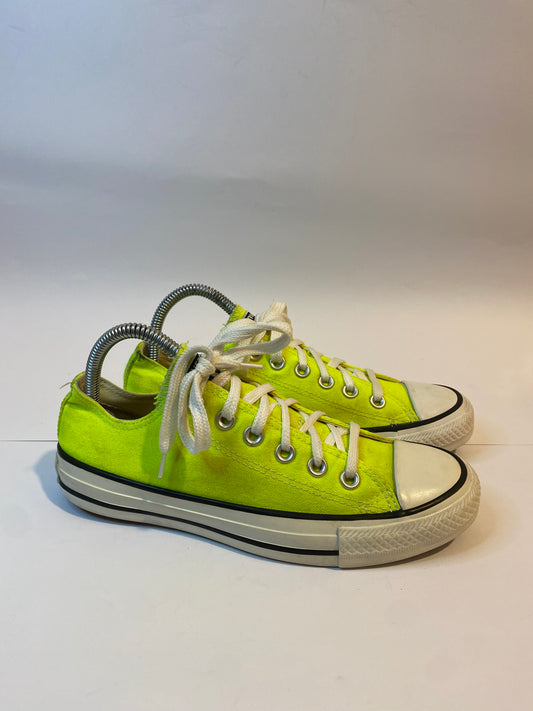 Converse Pearl Lemon Yellow Low-Top Sneakers