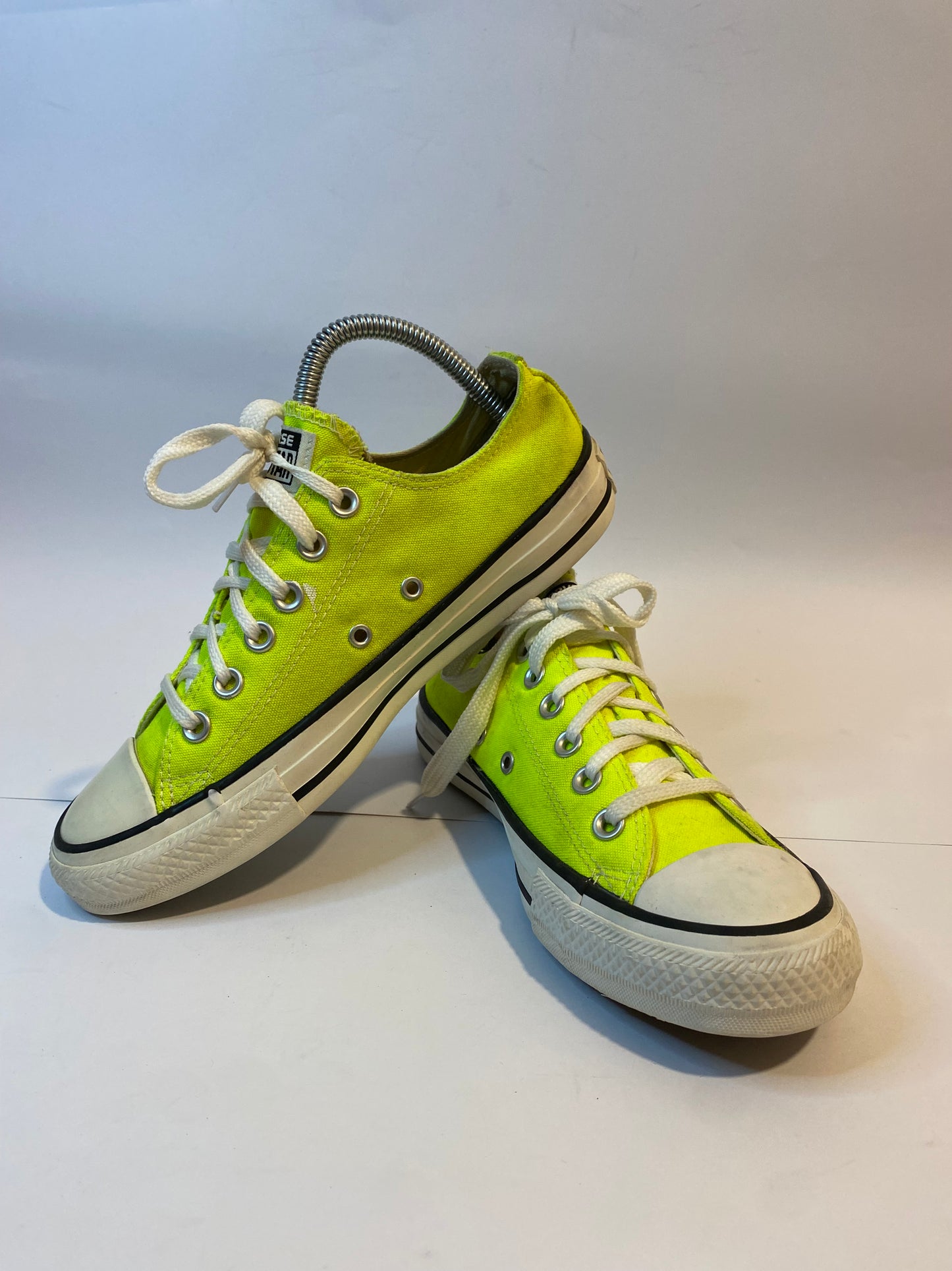 Converse Pearl Lemon Yellow Low-Top Sneakers